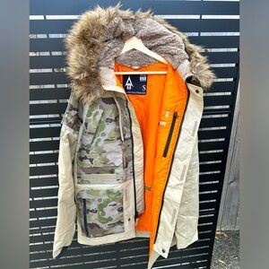 Burton x Undefeated Collab. Mens Jacket. Small but runs large (medium fit).